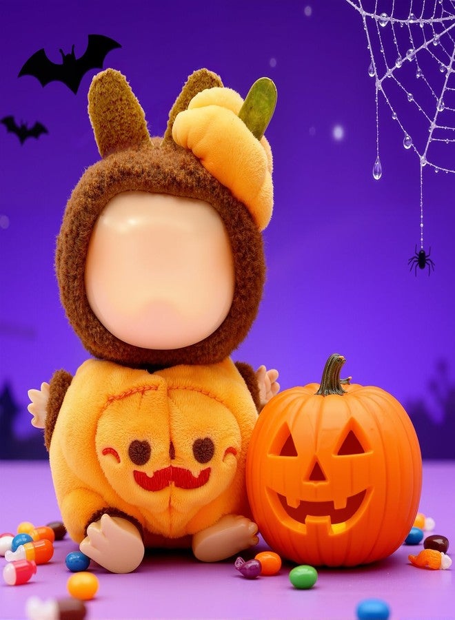 Mauts-inus Halloween Clothes for Labubu for 17cm Doll Clothes- Happy Pumpkin Clothing Set, Suitable for Halloween Costumes and Accessories - Image 4